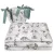 Baby Shop 3 részes ágynemű garnitúra - szürke/zöld lufis állatok