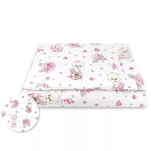 Baby Shop 3 részes ágynemű garnitúra - Balerina maci rózsaszín