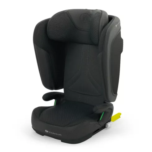 KINDERKRAFT Unity 2 i-Size gyermekülés - 100-150 cm - Black