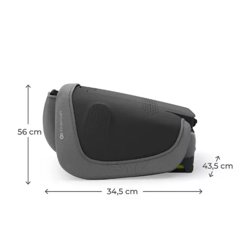 KINDERKRAFT Unity 2 i-Size gyermekülés - 100-150 cm - Grey