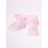 Yo! Baby pamut zokni csipkés rózsaszín 3-6 hó