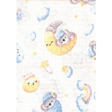 Mintás textil pelenka 1db-os - koala