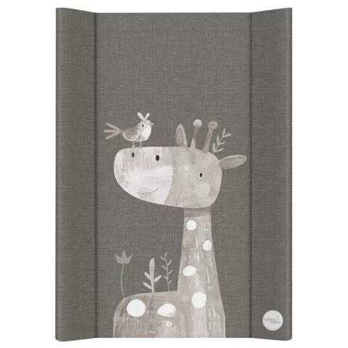 Ceba Baby merev pelenkázó lap 50*70 cm - Basic Friendly Giraffe