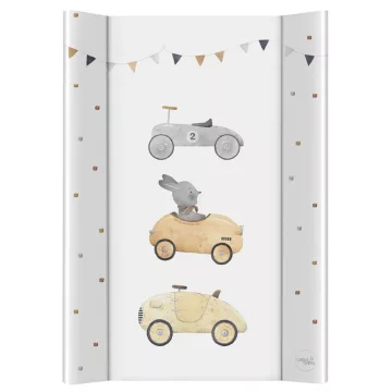  Ceba Baby merev pelenkázó lap 50*70 cm - Basic Bunny Driver