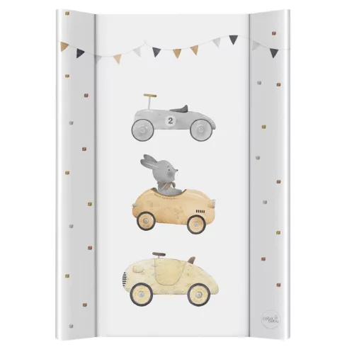 Ceba Baby merev pelenkázó lap 50*70 cm - Basic Bunny Driver
