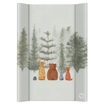   Ceba Baby merev pelenkázó lap 50*70 cm - Basic Forest Companions