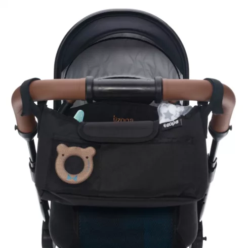 Zopa rendezőtáska babakocsira Plus - Black 