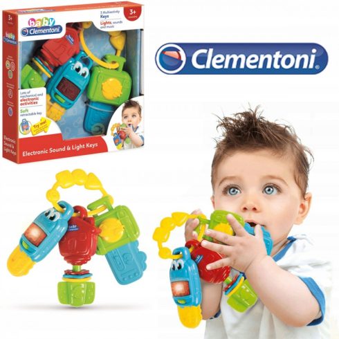 Clementoni - Baby elektronikus kocsikulcs