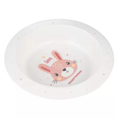 Canpol babies műanyag tányér - nyuszi 