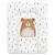 Ceba Baby puha pelenkázó lap 50*70 cm - Basic Bear Buddy