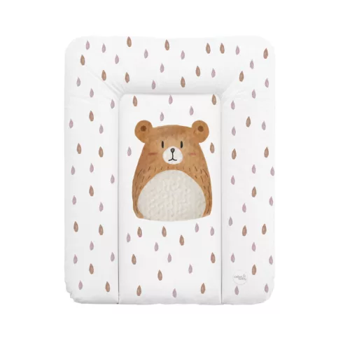 Ceba Baby puha pelenkázó lap 50*70 cm - Basic Bear Buddy