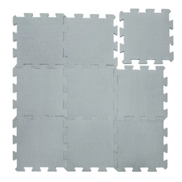 Zopa szivacs puzzle 30x30 cm 9db - Light Grey