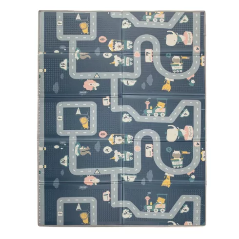 Zopa Multifunkciós kétoldalas összecsukható játszószőnyeg 200x150cm - Dinó 