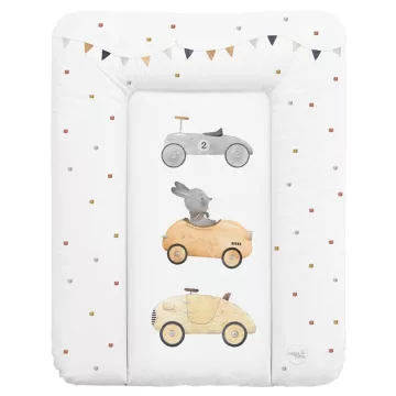 Ceba Baby puha pelenkázó lap 50*70 cm - Basic Bunny Driver