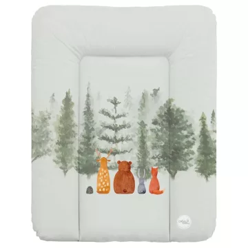   Ceba Baby puha pelenkázó lap 50*70 cm - Basic Forest Companions