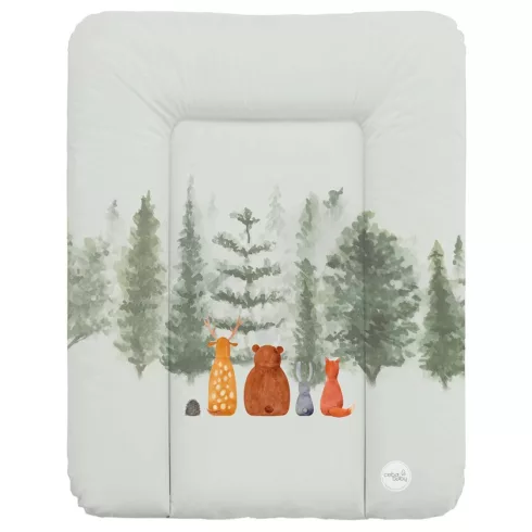 Ceba Baby puha pelenkázó lap 50*70 cm - Basic Forest Companions