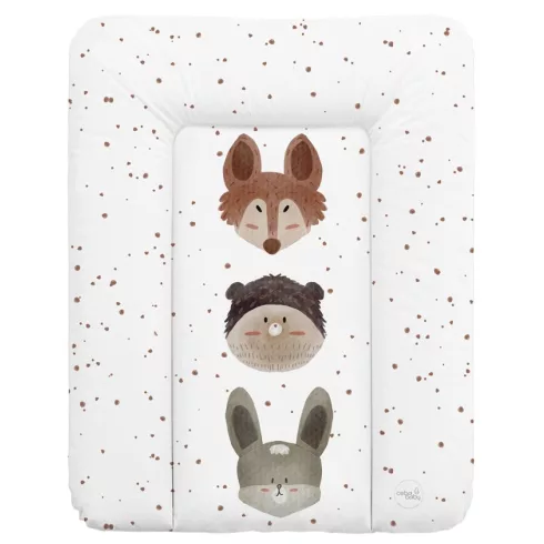 Ceba Baby puha pelenkázó lap 50*70 cm - Basic Cute Animals