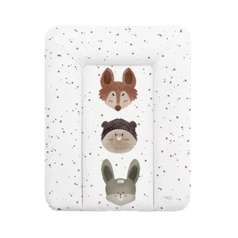 Ceba Baby puha pelenkázó lap 50*70 cm - Basic Cute Animals