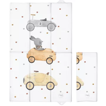   Pelenkázó alátét utazáshoz 50x80 cm - Basic Bunny Driver