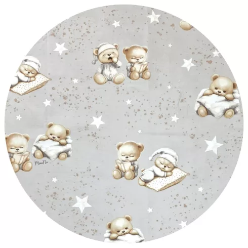 Baby Shop ágynemű huzat 90*120 cm - Jó Éjszakát szürke 