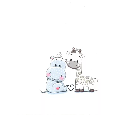 Babastar textil-tetra kifogó 140*140cm - Best friend's !