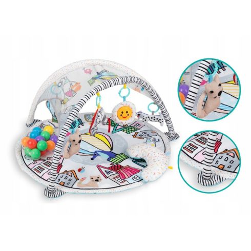 Qkids CITY  játszószőnyeg 