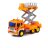 Polesie Toys City emelőkosaras autó - narancs