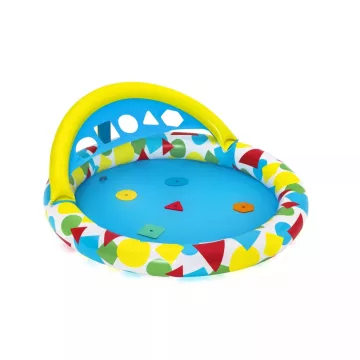   Bestway Lil' Splash&Learn pancsolómendence - behelyezhető formákkal