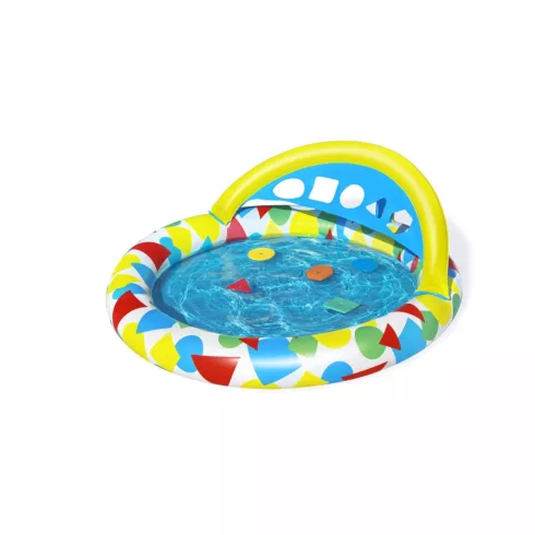 Bestway Lil' Splash&Learn pancsolómendence - behelyezhető formákkal