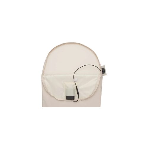 Bébé Jou fűtött steppelt pelenkázó lap - Quilted Squares (beige)