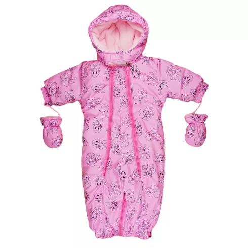 Disney Daisy kacsa bélelt overall kesztyűvel  80-86