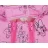 Disney Daisy kacsa bélelt overall kesztyűvel  80-86