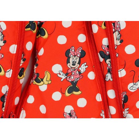 Disney Minnie bélelt kapucnis bébizsák 80-86 piros