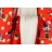 Disney Minnie baba kapucnis overall kesztyűvel 92-98 piros