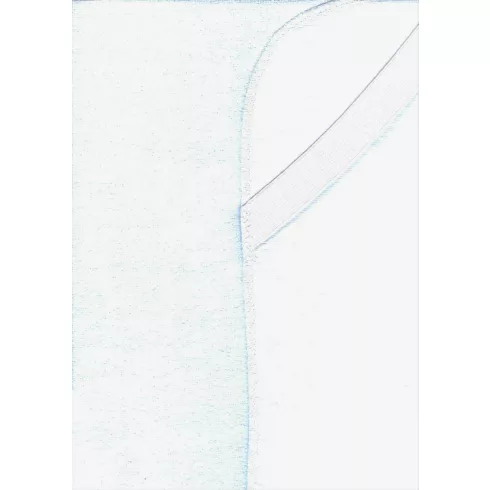 Baby Shop matracvédő lepedő 90*180 cm - világos kék