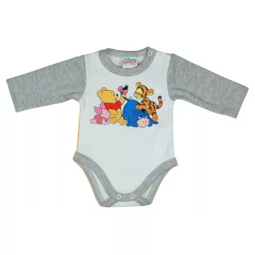   Disney Micimackó és barátai hosszú ujjú body szürke (74)