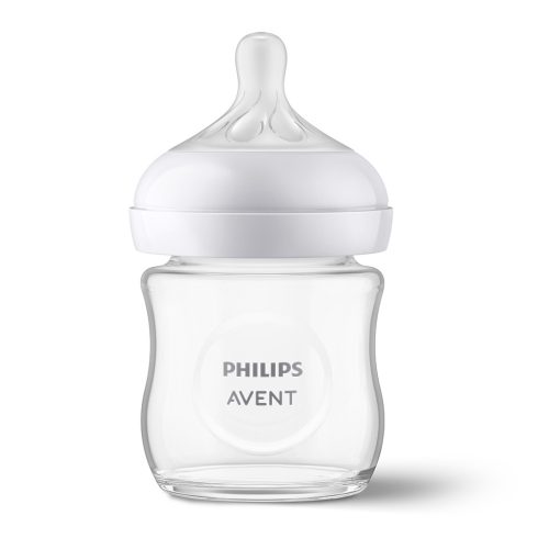 Philips AVENT SCY930/01 Natural Response üvegből készült cumisüveg 120 ml, 0hó+