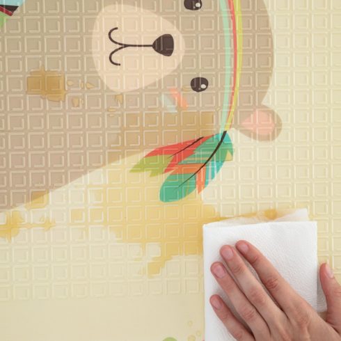 PETITE&MARS Összehajtható játszószőnyeg Campy Elephant&Fox