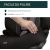 Chicco Gro-Up biztonsági autósülés I-Size 76-150 cm Isofix-nélküli autókba - Pure Black