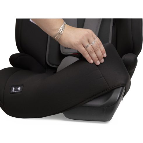 Chicco Gro-Up biztonsági autósülés I-Size 76-150 cm Isofix-nélküli autókba - Pure Black