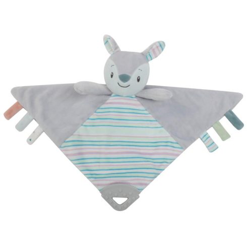 PETITE&MARS Morzsolókendő csörgővel - Mókus