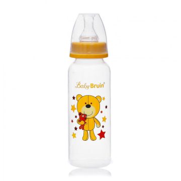 Baby Bruin polipropilén cumisüveg, 240ml macis