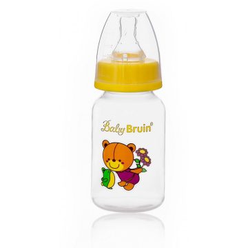 Baby Bruin polipropilén cumisüveg, 120ml - Mackós 