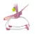 Asalvo Evolutive zenélő-rezgő pihenőszék 0-18 kg - Unicorn Pink