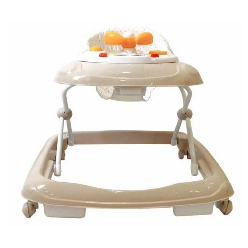 Asalvo bébikomp zenés játéktálcával - Baby Starts Beige