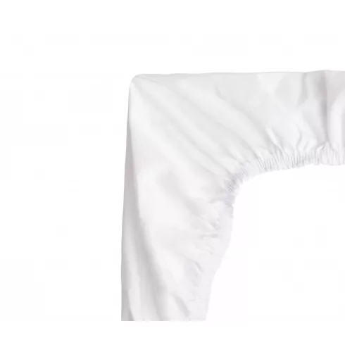 Matracvédő lepedő mózeskosárba 75*35 cm - fehér