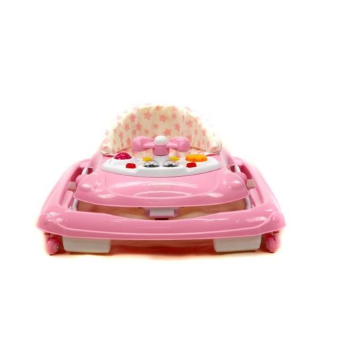 Asalvo bébikomp zenés játéktálcával - Baby Starts Pink