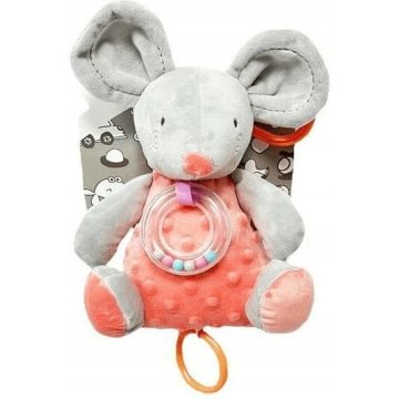 Tulilo plüss zenélő játék - coral egér 