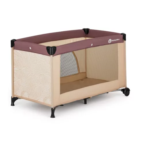 PETITE&MARS Nyja 1 szintes utazóágy - Urban Jungle Sand