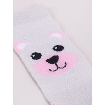 Yoclub pamut bokazokni 23/26 - szürke/maci